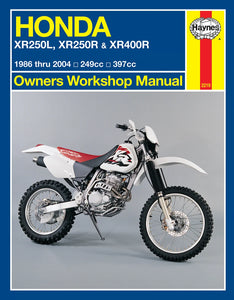 Haynes Manual - M2219 fits Honda XR250R / 250L / 400 - Main Product View
