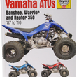 Load image into Gallery viewer, Haynes Manual - M2314 fits Yamaha YFM350X / YFZ350 - Main Product View