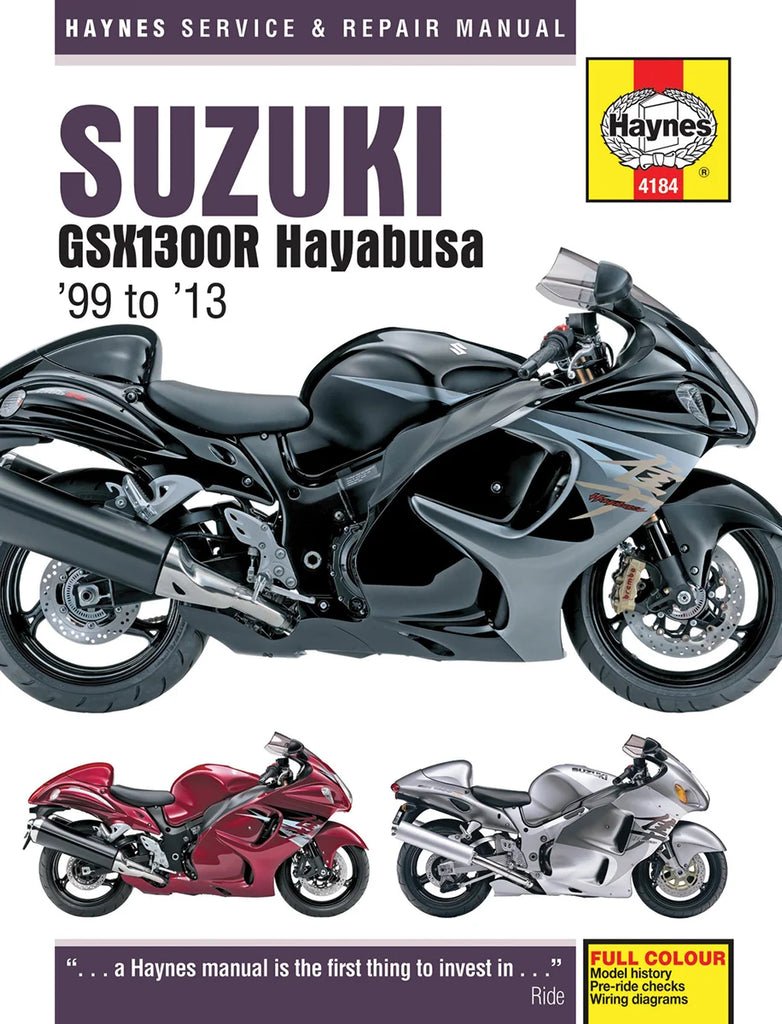 Haynes Manual - M4184 fits Suzuki Hayabusa - Main Product View
