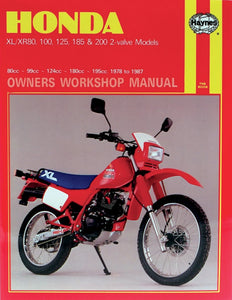 Haynes Manual - M566 fits Honda Xl / XR - Main Product View