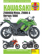 Load image into Gallery viewer, Haynes Manual - M6377 fits 2010-2016 Kawasaki Z1000SX / Versys - Main Product View
