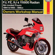 Load image into Gallery viewer, Haynes Manual - RAD600 M2100 fits Yamaha FZ - Main Product View