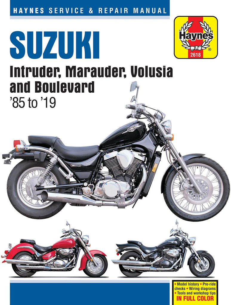 Haynes Manual - Suzuki Intruder/Boulevard/Volusia M2618 - Main Product View