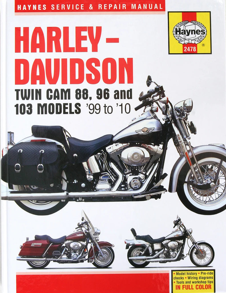 Haynes Manual - Twin Cam fits 1999-2010 Harley-Davidson - Main Product View