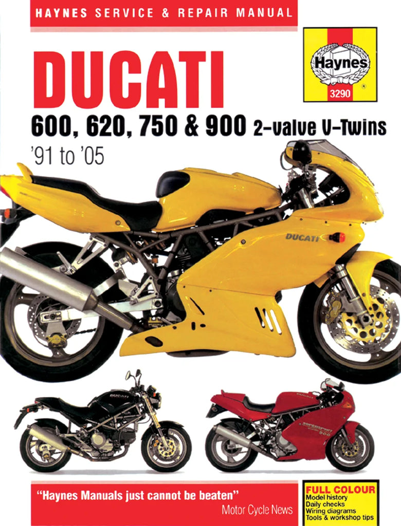 Haynes Manual - V-Twin fits Ducati - Main Product View