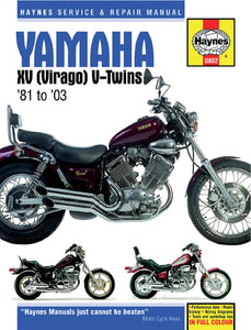 Haynes Manual - V-Twin fits Yamaha XV Virago - Main Product View