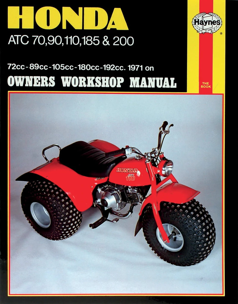 Haynes Manual fits Honda ATC - Main Product View