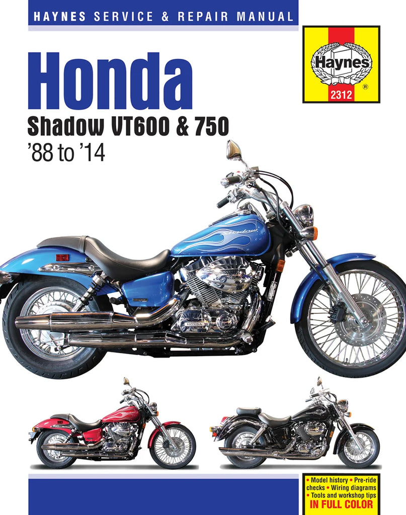 Haynes Manual fits Honda VT600 / VT750 - Main Product View