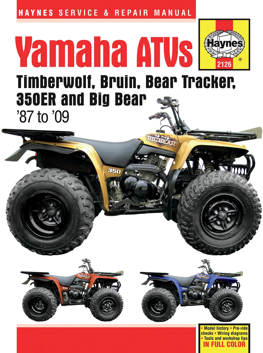 Haynes Manual fits Polaris - Side View