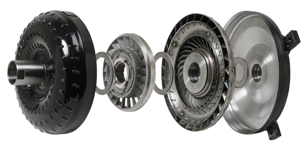 Hays 10" diameter torque converter with 11-7/16" bolt pattern, 2800-3200 RPM Stall fits 1965-1996 AC / Ford / Lincoln - Ad...