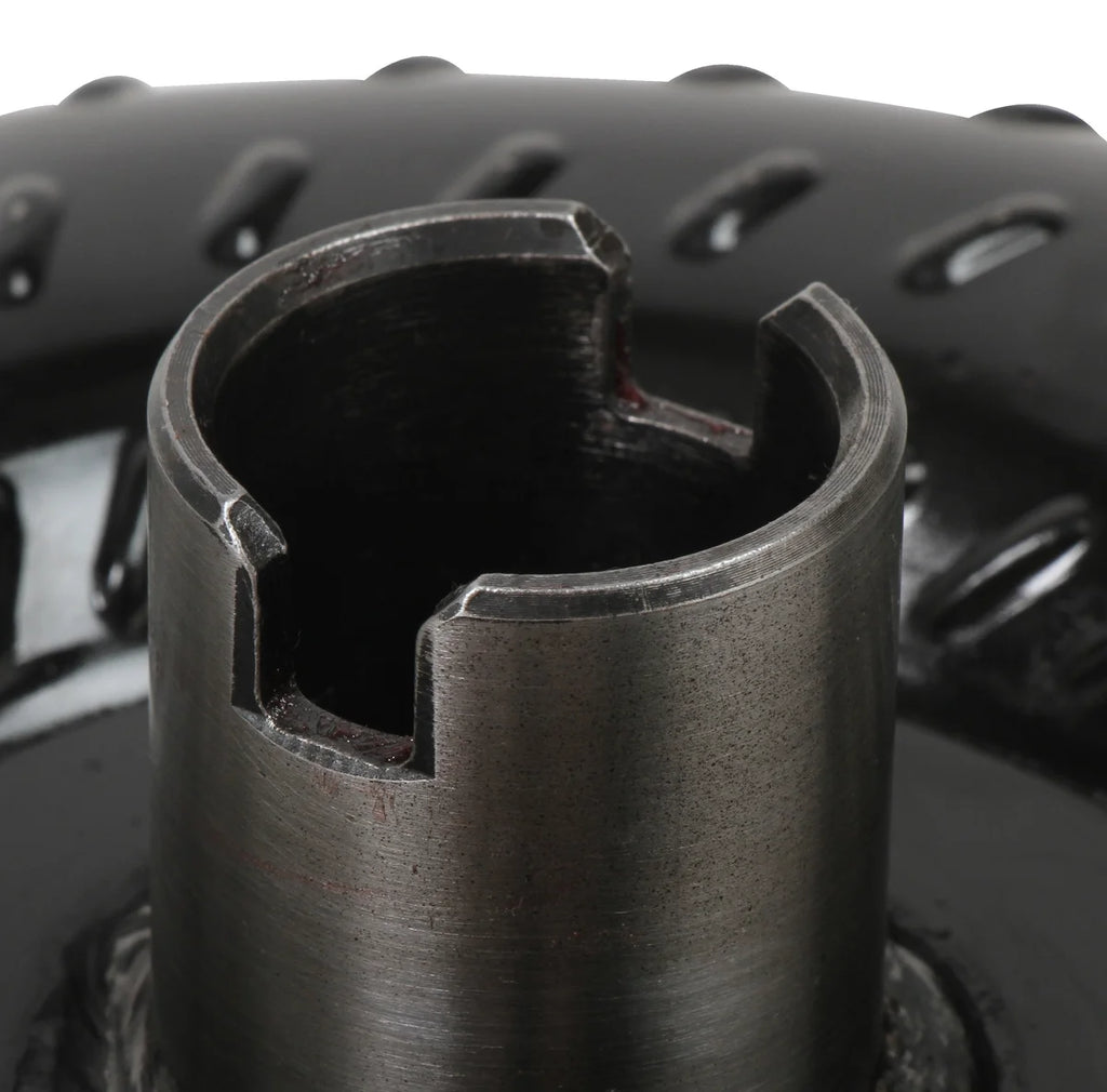 Hays 9.6" diameter torque converter with 10-3/4" bolt pattern, 2800-3200 RPM stall - Installation View