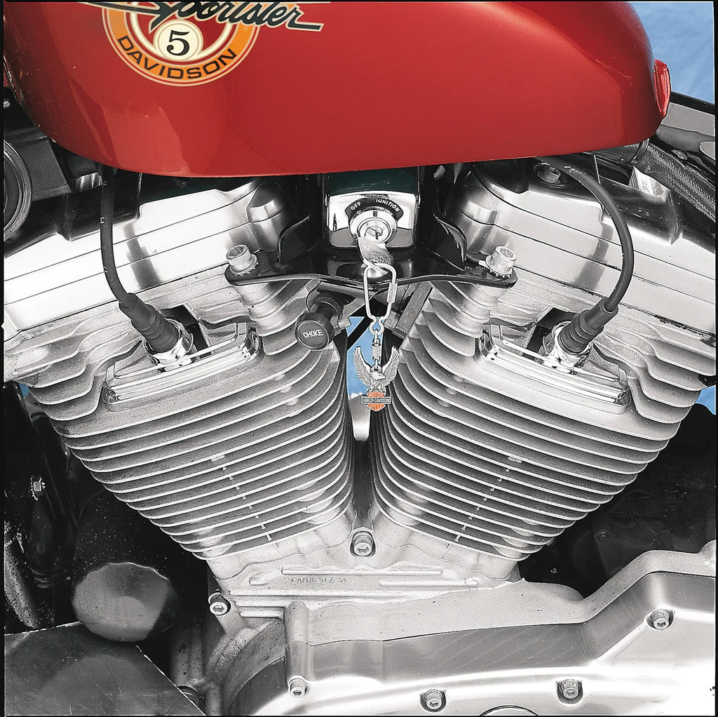 Head Bolt/Spark Plug Covers - Chrome - XL DragSpecialties 35-0102-BC251 - Main Product View