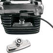 Load image into Gallery viewer, Head Bolt/Spark Plug Covers - Chrome - XL DragSpecialties 35-0102-BC251 - Side View