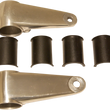 Load image into Gallery viewer, Headlamp Mounting Brackets - Polished