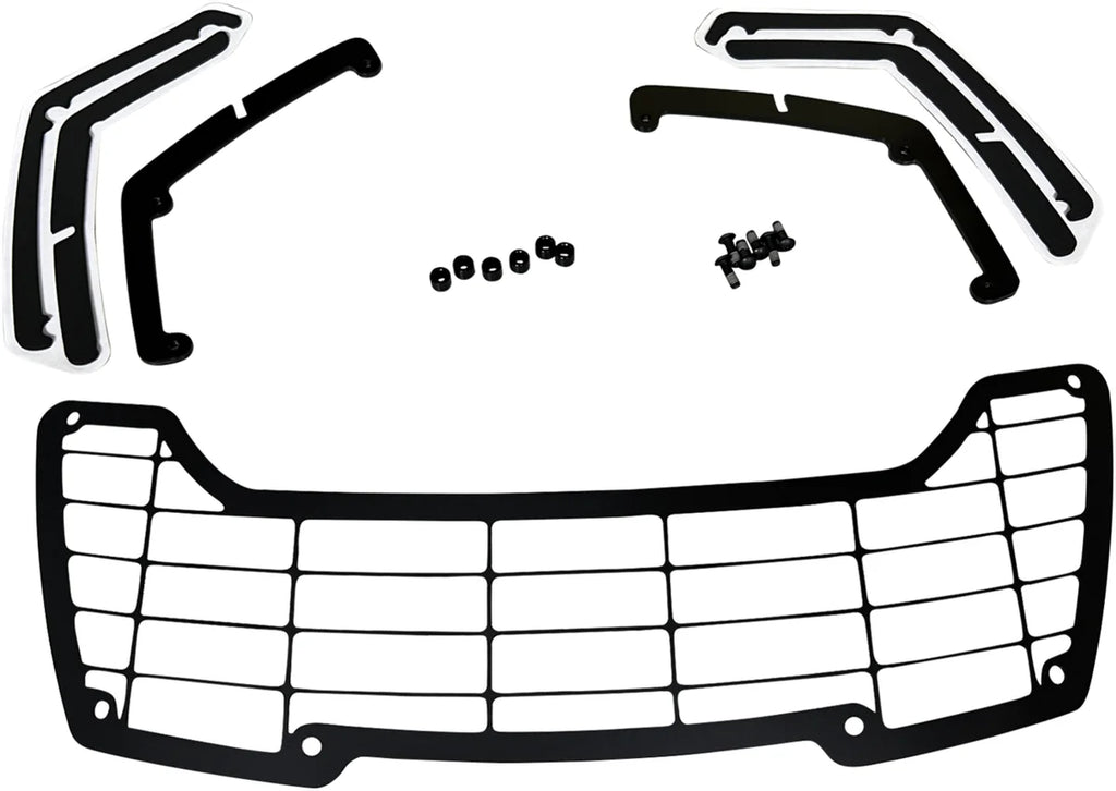 Headlight Guard - Black - Pan America DragSpecialties L20-0630 - Main Product View