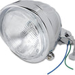 Load image into Gallery viewer, Headlight with Visor 5-3/4" - Grooved DragSpecialties 20-0335D-BX-LB1 - Main Product View