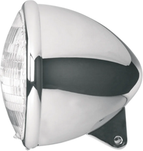 Load image into Gallery viewer, Headwinds 5 3/4" Headlight Housing - Vampire Rocket - Chrome 1-5700VCA - Side View