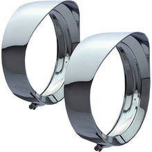 Load image into Gallery viewer, Headwinds Trim Ring - 4-1/2" - Mariah - Chrome 1-4028CAP