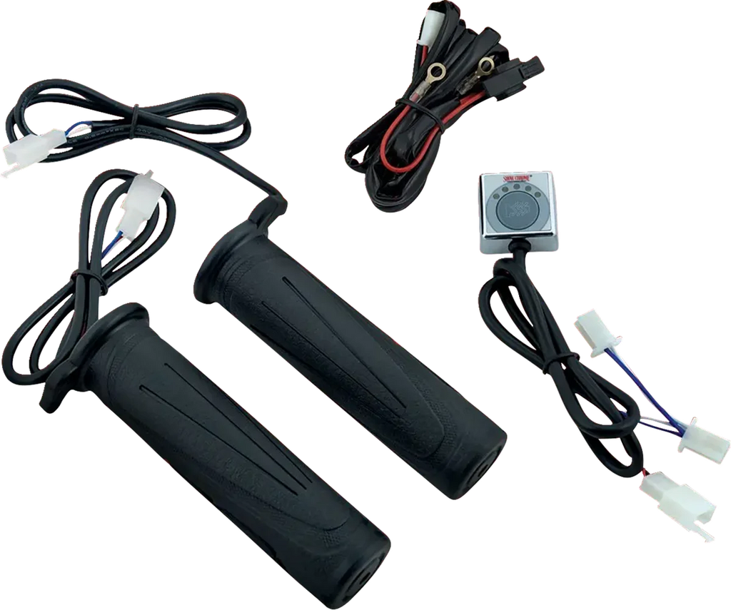 Heated Grips - Inferno - 7/8" - GL1500/1800 Show Chrome - Main Product View