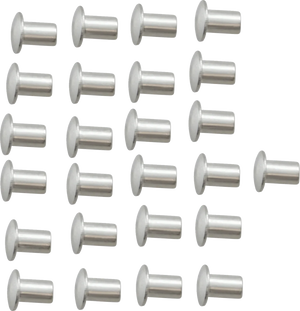 Heavy-Duty Front Fender Rivet - Stainless Steel - 1/4" x 5/15" - 25-Pack DragSpecialties 091012-HC3 - Main Product View