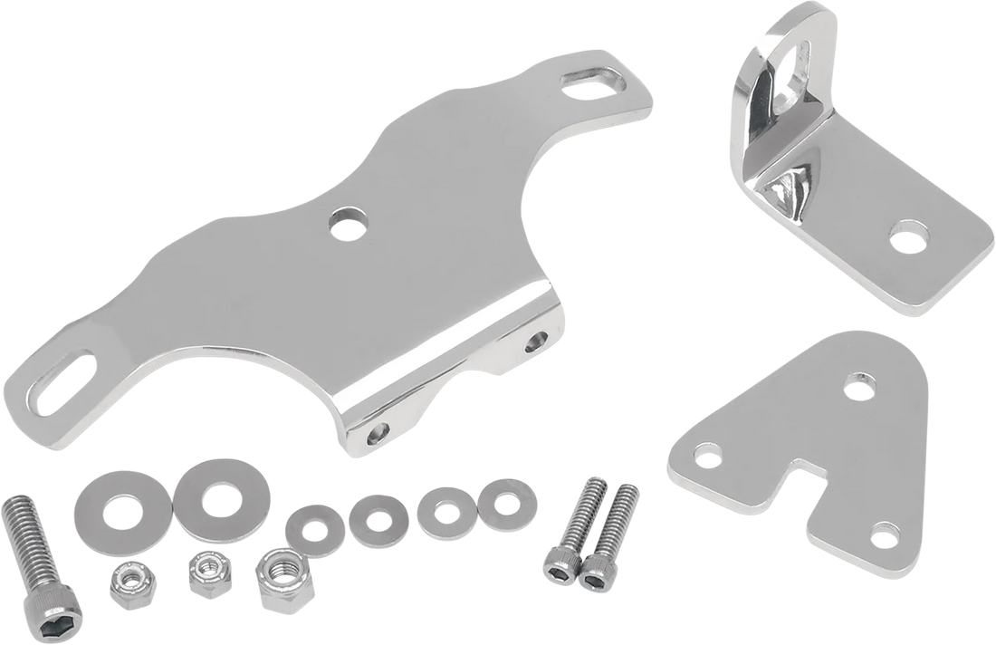 Heavy Duty Motor Mount - FXR DragSpecialties 74806 - Side View