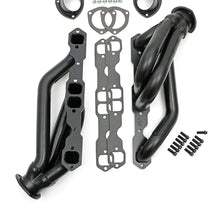 Load image into Gallery viewer, Hedman Hedders 1-3/4 in. Mid-Length Swap Headers fits 1982-2004 Chevrolet / GMC / Isuzu Sb Chevy 2WD - Back View