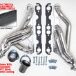 Load image into Gallery viewer, Hedman Hedders 1-5/8 in. MID-LENGTH TUBES- BLACK MAXX fits 1967-1969 1976-1980 Chevrolet C10 / C20 Sb Chevy Pickup 2WD - M...