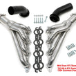 Load image into Gallery viewer, Hedman Hedders 1968-72 Chevelle/El Camino; LS Swap Headers; Mid-length - 304 Stainless HTC 62146 - Main Product View