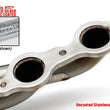Load image into Gallery viewer, Hedman Hedders 1968-72 Chevelle/El Camino; LS Swap Headers; Mid-length - 304 Stainless HTC 62146 - Back View