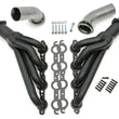 Load image into Gallery viewer, Hedman Hedders 1968-72 Chevelle/El Camino; LS Swap Headers; Mid-length - 304 Stainless- Black 62143 - Main Product View