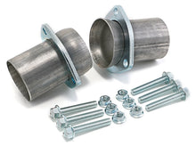 Load image into Gallery viewer, Hedman Hedders 2-1/2 in. Aluminized, Ball-Style Header Collector Conversion Kit - Back View