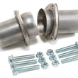 Load image into Gallery viewer, Hedman Hedders 2-1/2 in. Stainless, Ball-Style Header Collector Conversion Kit - Back View