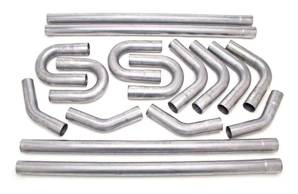 Hedman Hedders 2 1/2 in. Universal-Fit Aluminized Exhaust Kit By Hedman Hedders - Main Product View