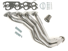 Load image into Gallery viewer, Hedman Hedders 2 IN. LONG-TUBE HEADERS - SILVER COATED 69136 fits 1967-1991 Gm TRUCK / SUV 396-502 2WD - Back View