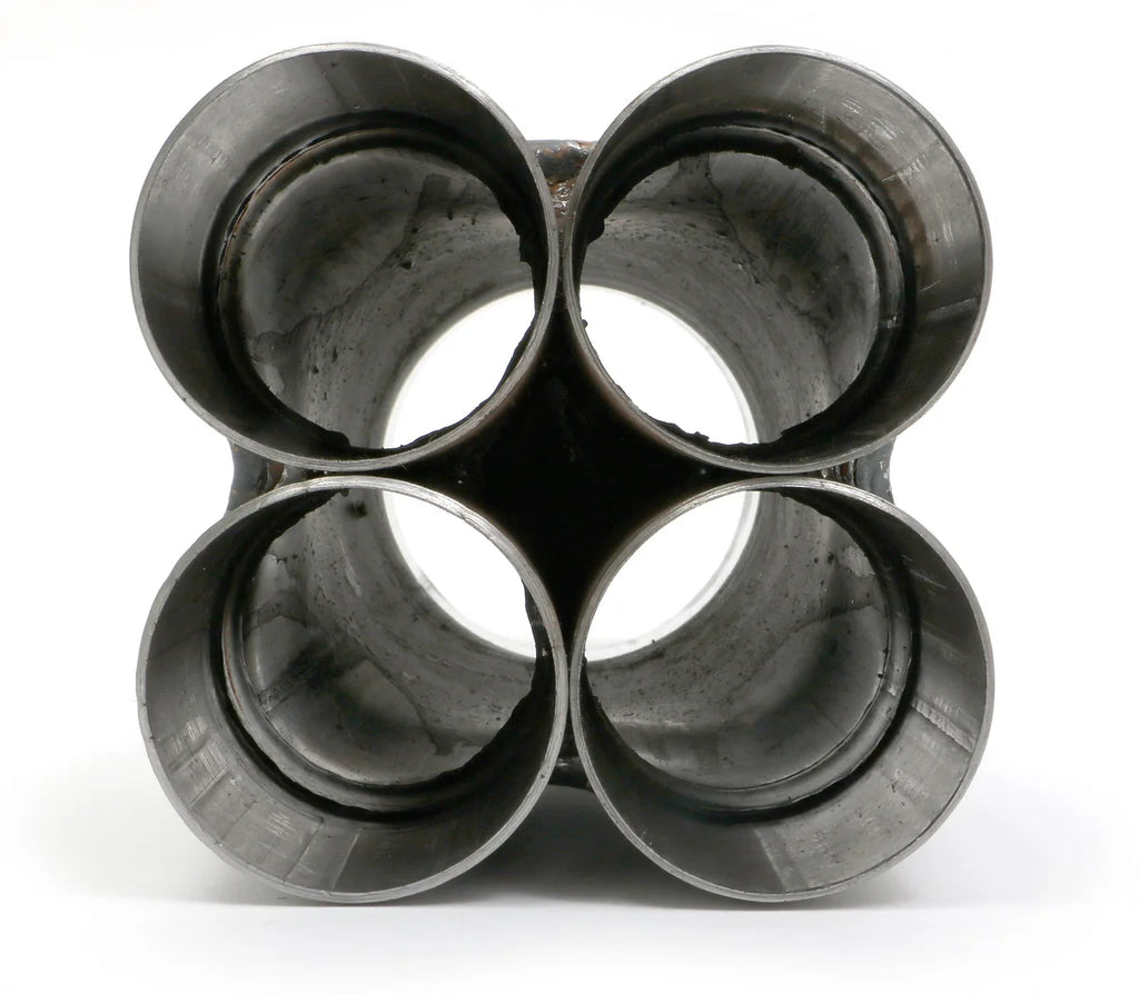 Hedman Hedders 3 1/2 in. SLIP-ON Header Merge Collector for 2 in. Tube Headers - Back View