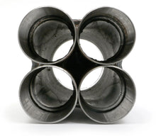 Load image into Gallery viewer, Hedman Hedders 3 1/2 in. SLIP-ON Header Merge Collector for 2 in. Tube Headers - Back View