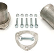 Load image into Gallery viewer, Hedman Hedders 3 in. COLLECTOR TO 3 in. EXHAUST HEADER REDUCERS; BALL &amp; SOCKET; STAINLESS STEEL - Main Product View