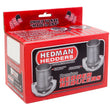 Load image into Gallery viewer, Hedman Hedders 3 in. COLLECTOR TO 3 in. EXHAUST HEADER REDUCERS; BALL &amp; SOCKET; STAINLESS STEEL - Installation View