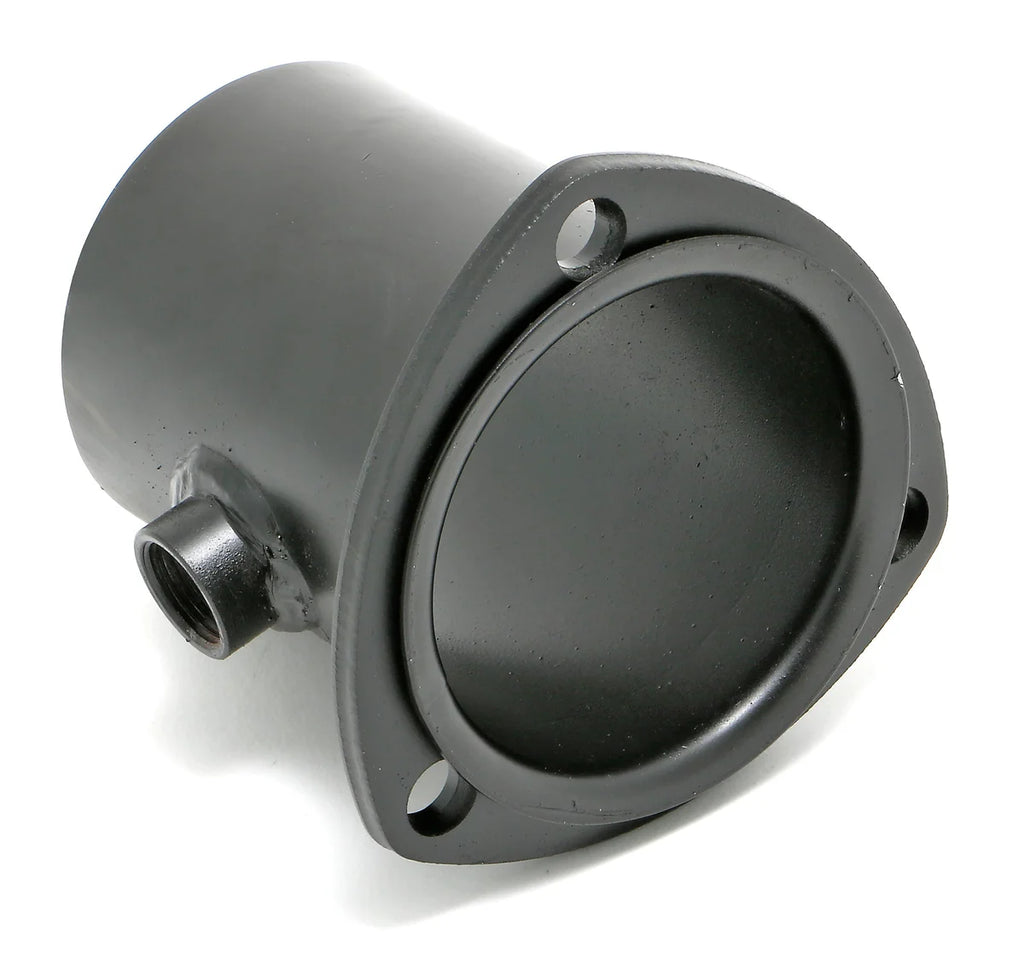 Hedman Hedders 3 in. Gasket-Style Header Reducer w/O2 Bung For 3 in. Exhaust - Back View