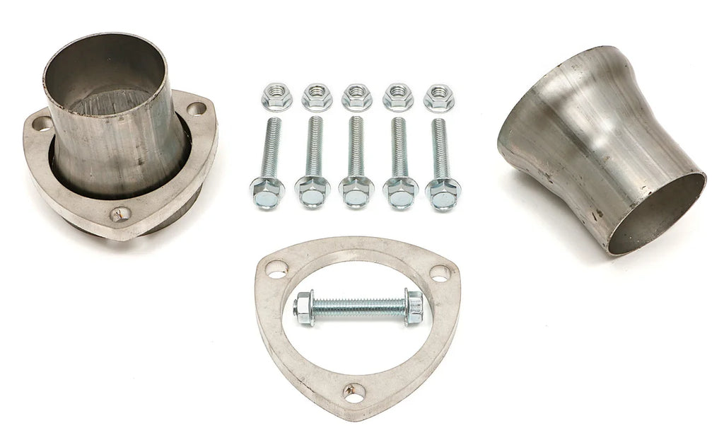 Hedman Hedders 3 in. Stainless Ball-Style Header Reducers For 2-1/2 in. Exhaust - Main Product View