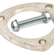 Load image into Gallery viewer, Hedman Hedders 3 in. Stainless Ball-Style Header Reducers For 2-1/2 in. Exhaust - Back View