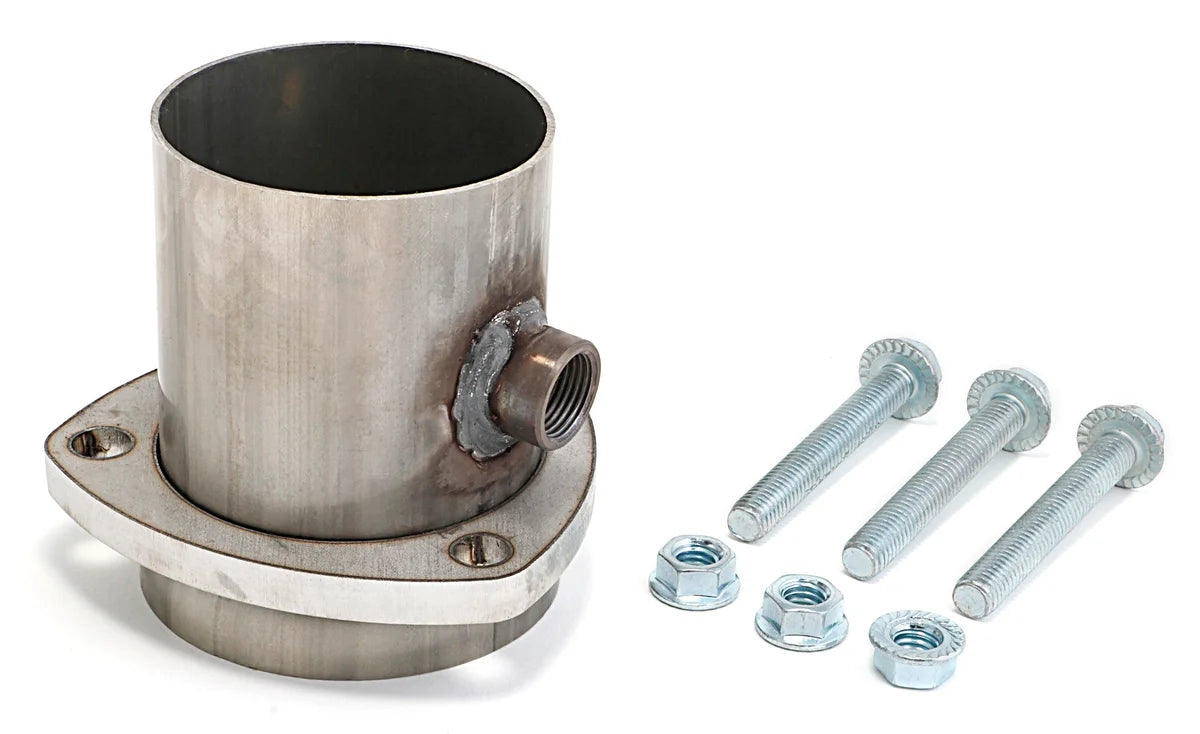 Hedman Hedders 3 in. Stainless Ball-Style O2 Header Reducer For 3 in ...