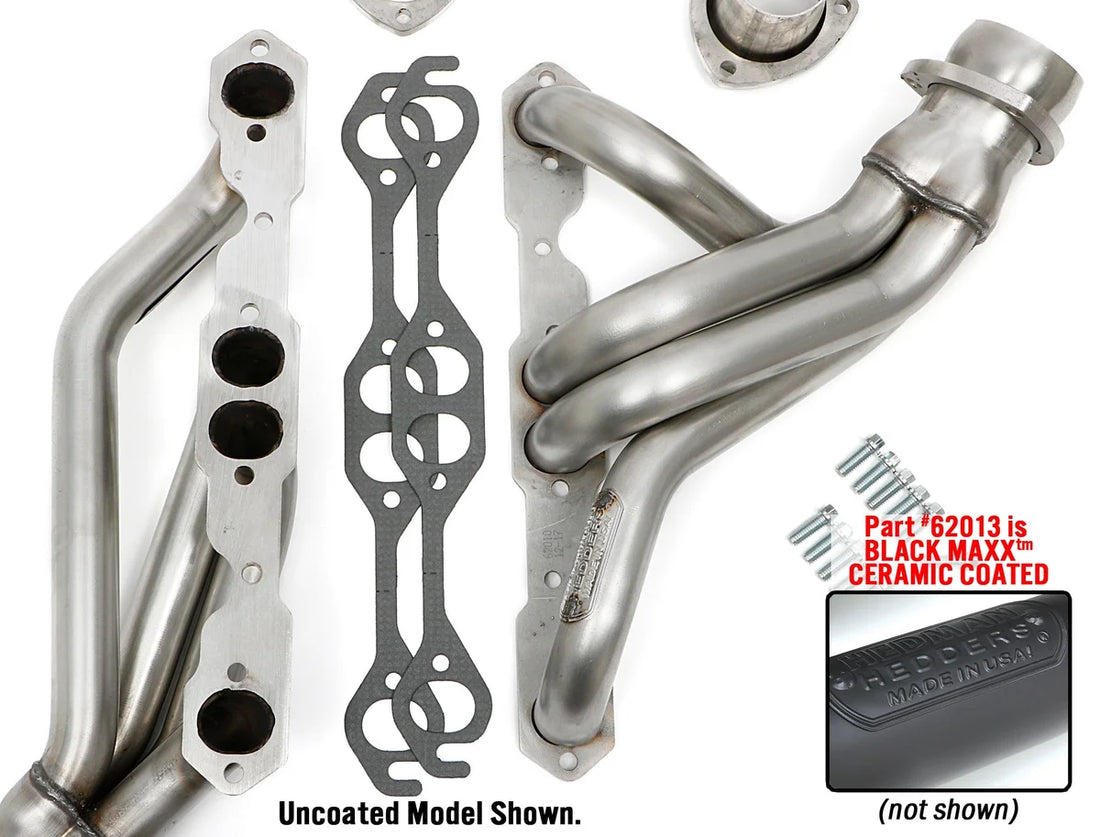 Hedman Hedders 67-87 C10/C20 SB CHEVY PICKUP (2WD); 1-5/8 in. MID-LENGTH COATED STAINLESS STEEL 62013 - Additional View 5