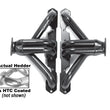 Load image into Gallery viewer, Hedman Hedders BLOCK HUGGER Headers; 1-1/2 in. Tubes; HTC Ceramic Coated fits Chevrolet Sb 283-400 - Main Product View
