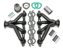 Load image into Gallery viewer, Hedman Hedders BLOCK HUGGER Headers, 1-1/2 in. Tubes, Uncoated 68520 fits Chevrolet LS Series Engine - Main Product View