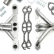Load image into Gallery viewer, Hedman Hedders BLOCK HUGGER Headers; 1-5/8 in. Tubes; HTC Ceramic Coated fits Chevrolet Sb 283-400 - Back View