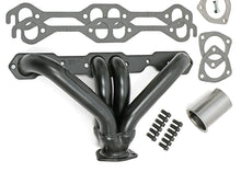 Load image into Gallery viewer, Hedman Hedders BLOCK HUGGER Headers; 1-5/8 in. Tubes; Uncoated fits Chevrolet Sb 283-400 - Additional View 6
