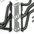 Load image into Gallery viewer, Hedman Hedders Black Long 3-Tube Headers for 1967-81 Pontiac Firebird with Pontiac V8 28143 - Side View