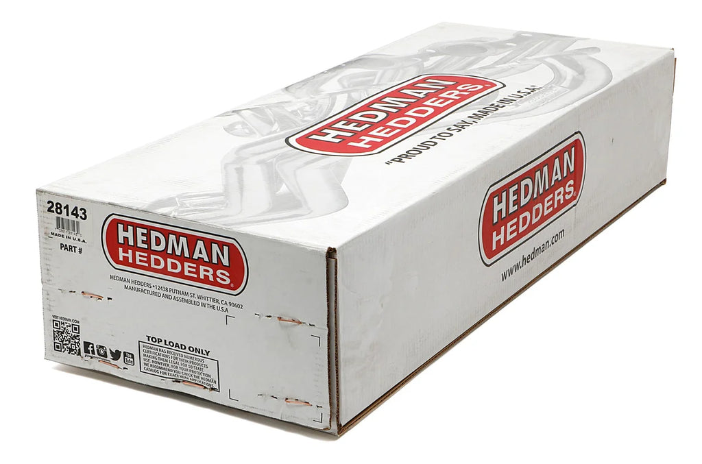 Hedman Hedders Black Long 3-Tube Headers for 1967-81 Pontiac Firebird with Pontiac V8 28143 - Additional View 6