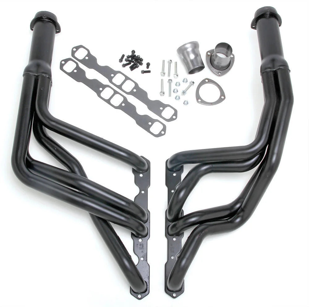 Hedman Hedders Black Long-Tube Headers 63503 fits 1967-1974 Chevrolet Camaro / Chevy II / Nova - Main Product View
